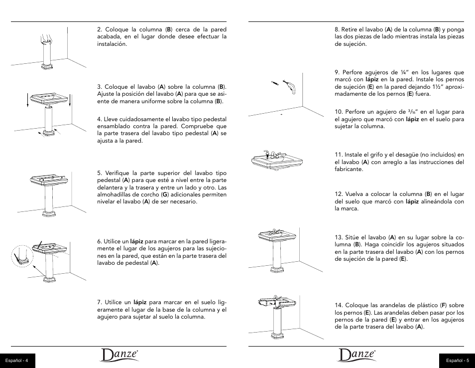 Danze DC028110 - Installation Manual User Manual | Page 8 / 14