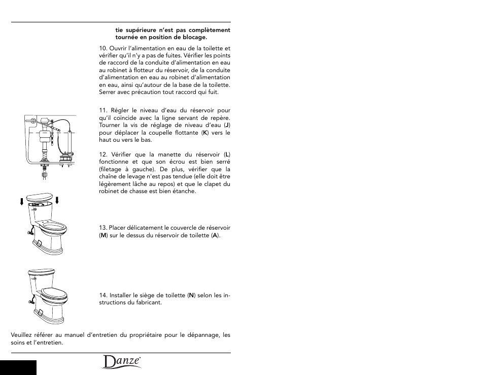 Danze DC011223 - Installation Manual User Manual | Page 11 / 11