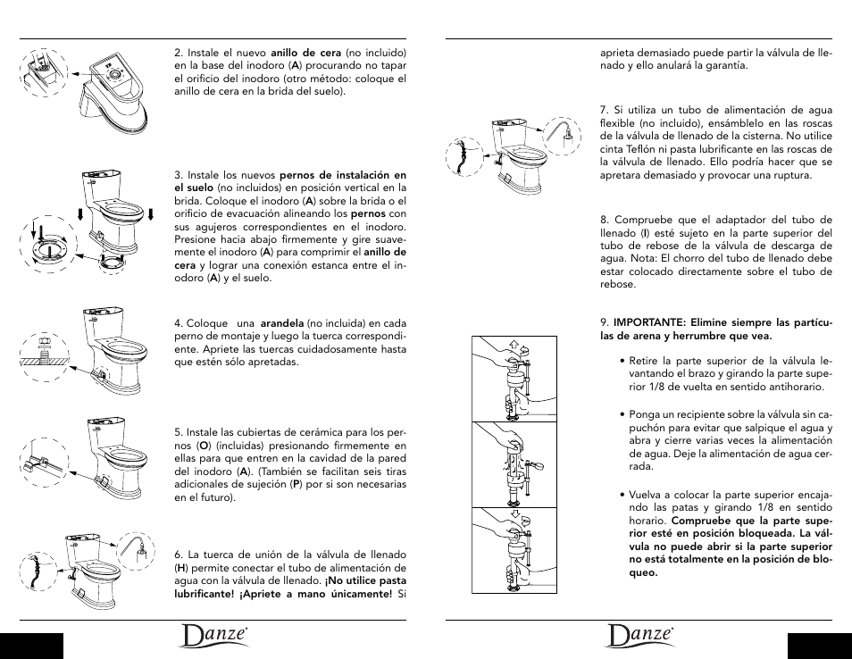 Danze DC011223 - Installation Manual User Manual | Page 7 / 11