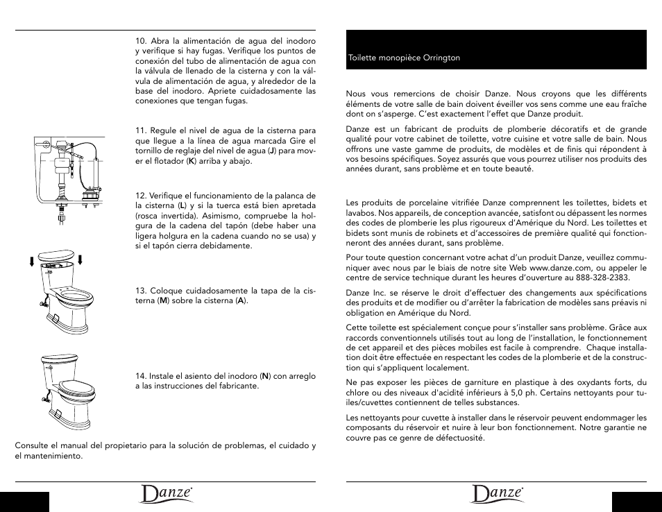 Danze DC011223 - Installation Manual User Manual | Page 8 / 11