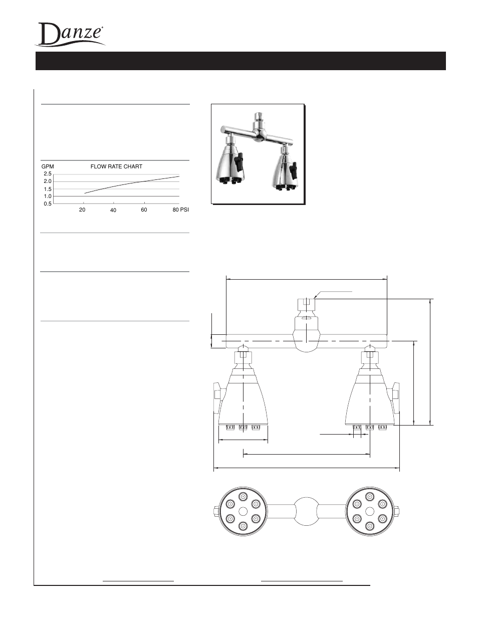 Danze D462012 - Spec Sheets User Manual | 1 page
