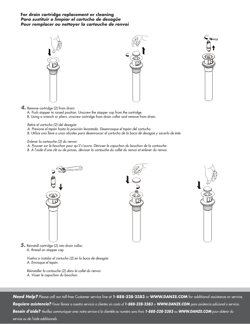 Danze D304012 - Installation Manual User Manual | Page 7 / 8