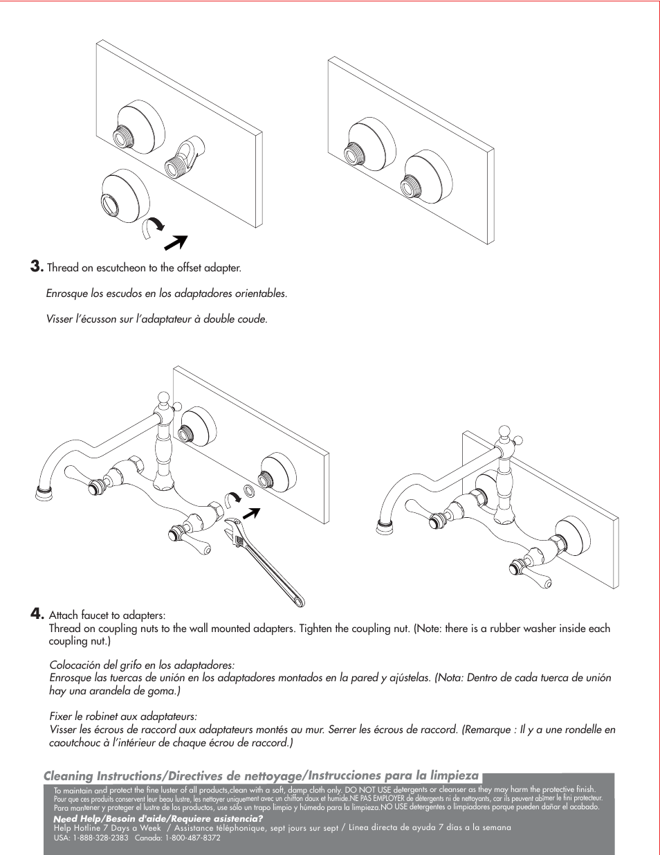 Danze D496010 User Manual | Page 2 / 2