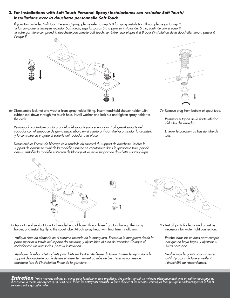 Danze D304666T - Installation Manual User Manual | Page 4 / 6