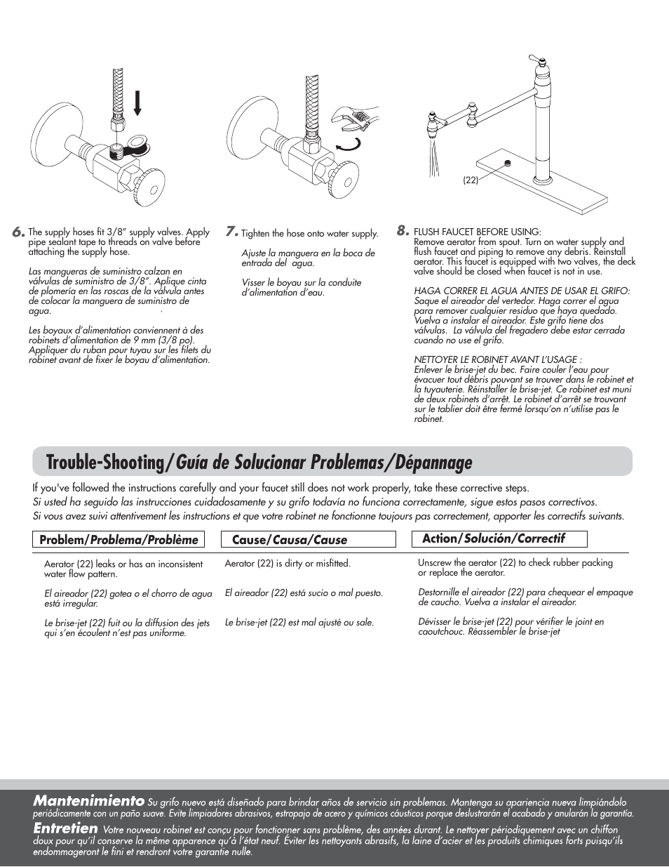 Danze D206057 - Installation Manual User Manual | Page 3 / 4