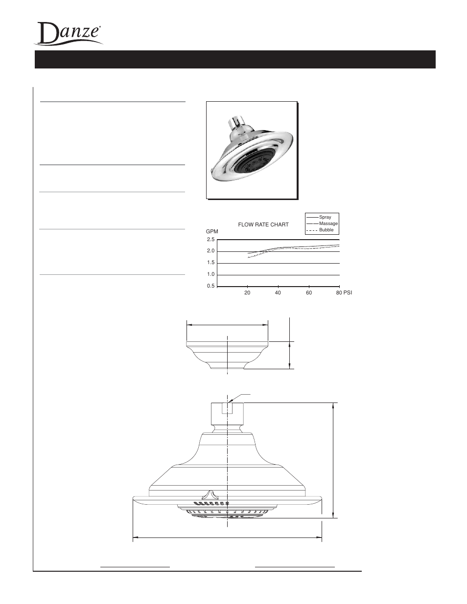 Danze D460007 User Manual | 1 page