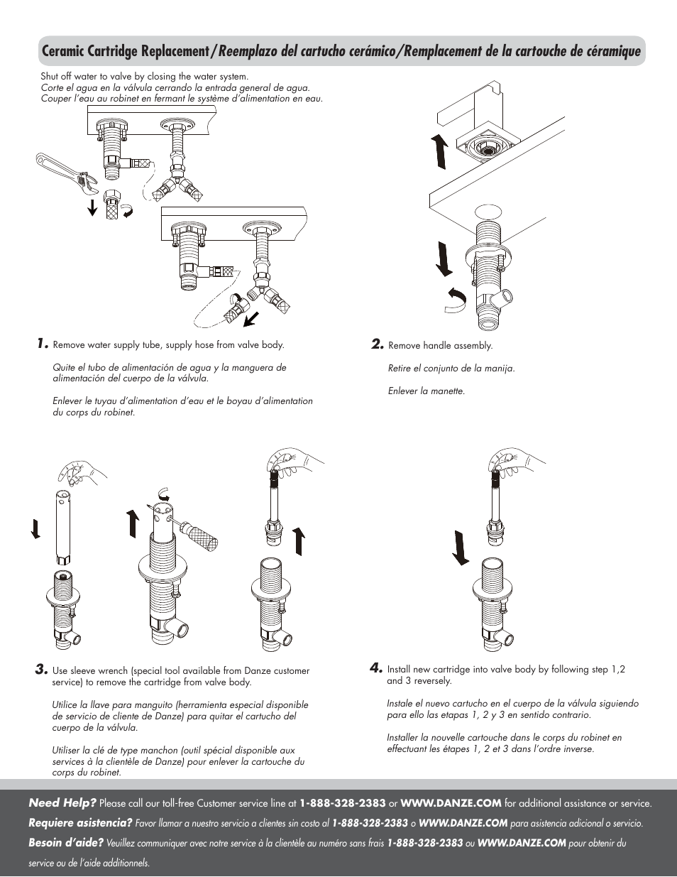 Danze D331544 - Installation Manual User Manual | Page 6 / 8