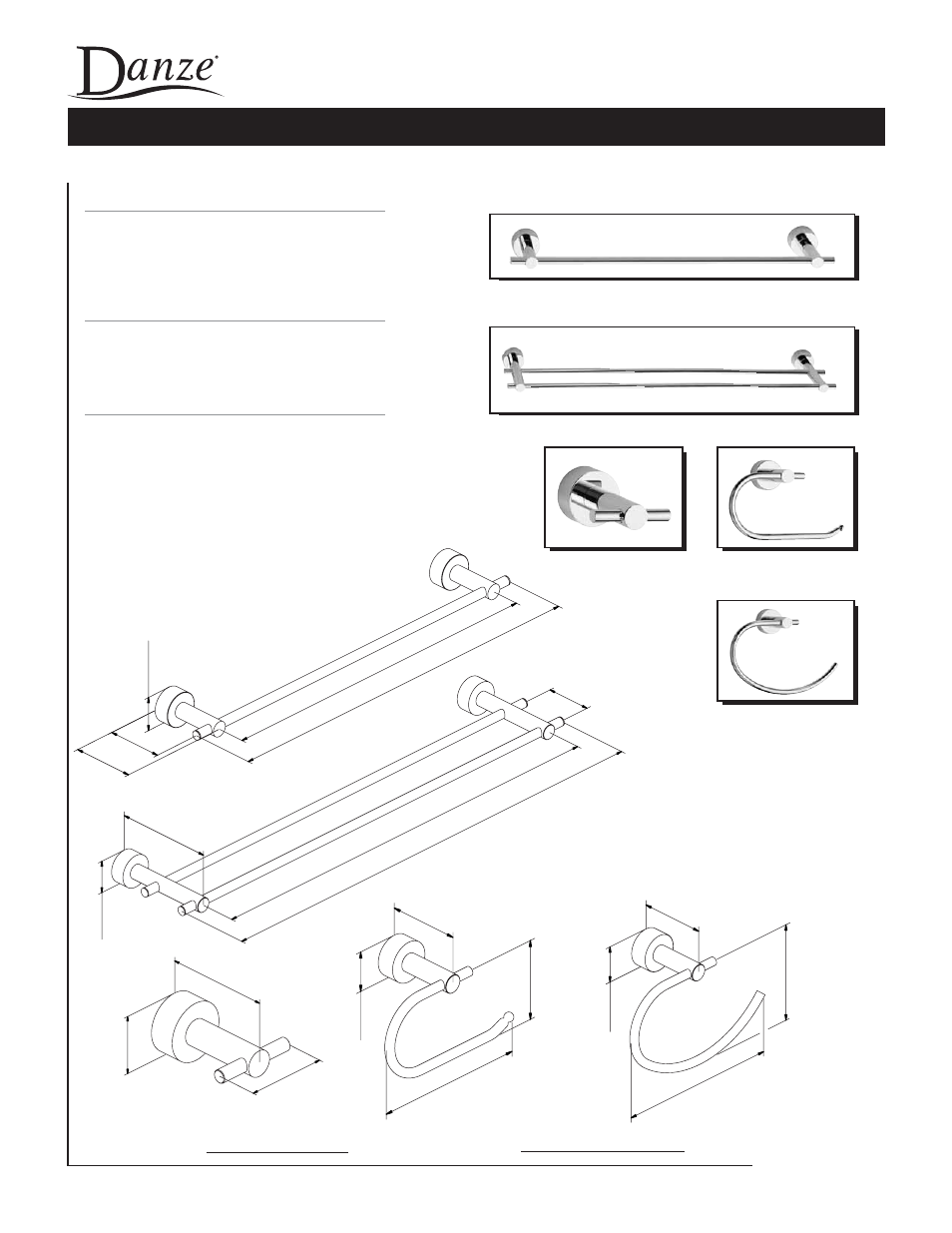 Danze D446121 - Spec Sheets User Manual | 1 page