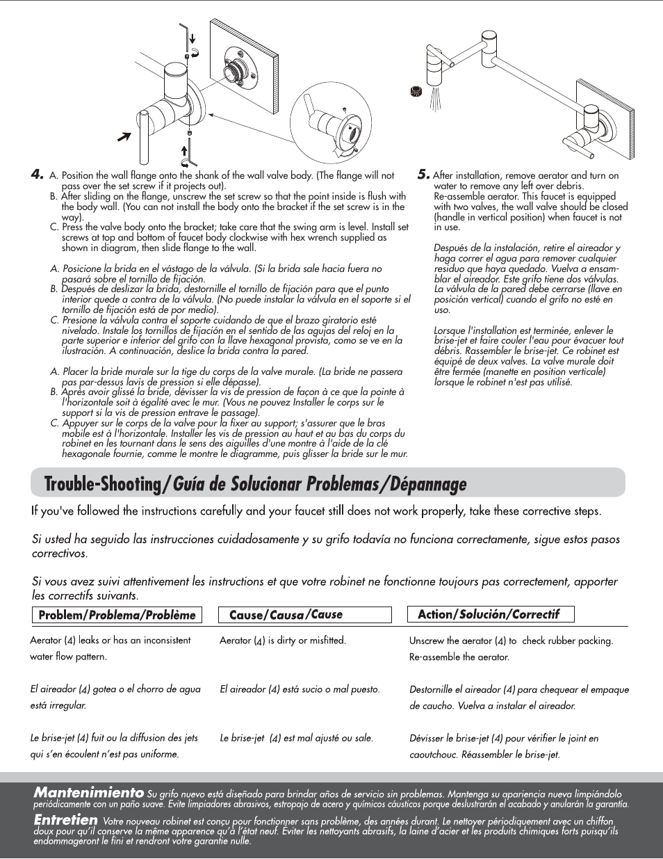 Danze D205058 - Installation Manual User Manual | Page 3 / 3