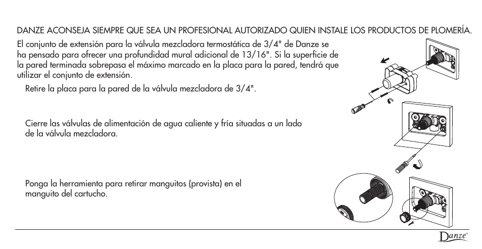 Manual de operación | Danze D155001BT - Installation Manual User Manual | Page 7 / 13