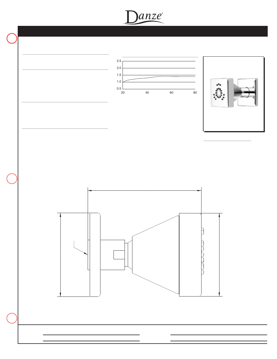 Danze D460244 - Spec Sheets User Manual | 1 page