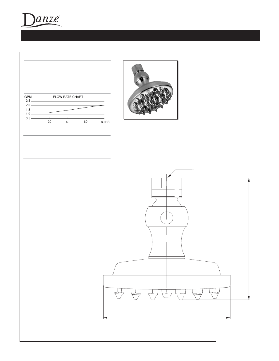 Danze D451269 - Spec Sheets User Manual | 1 page