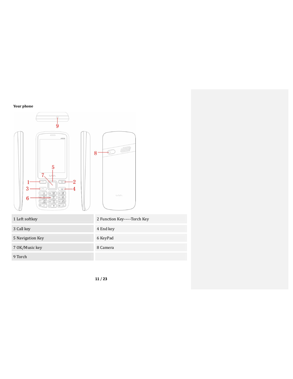 Lava Mobiles ARC12 User Manual | Page 11 / 23