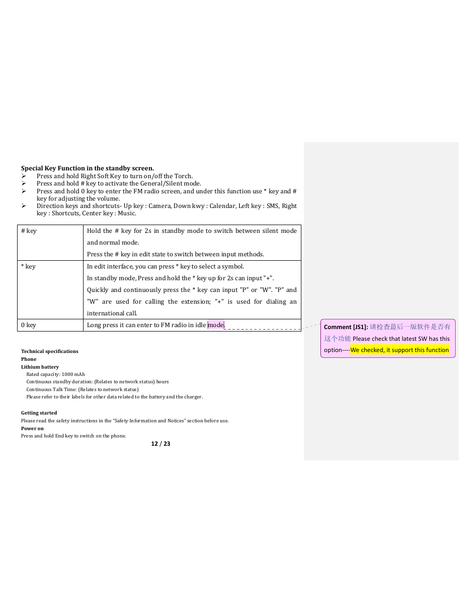 Lava Mobiles ARC12 User Manual | Page 12 / 23