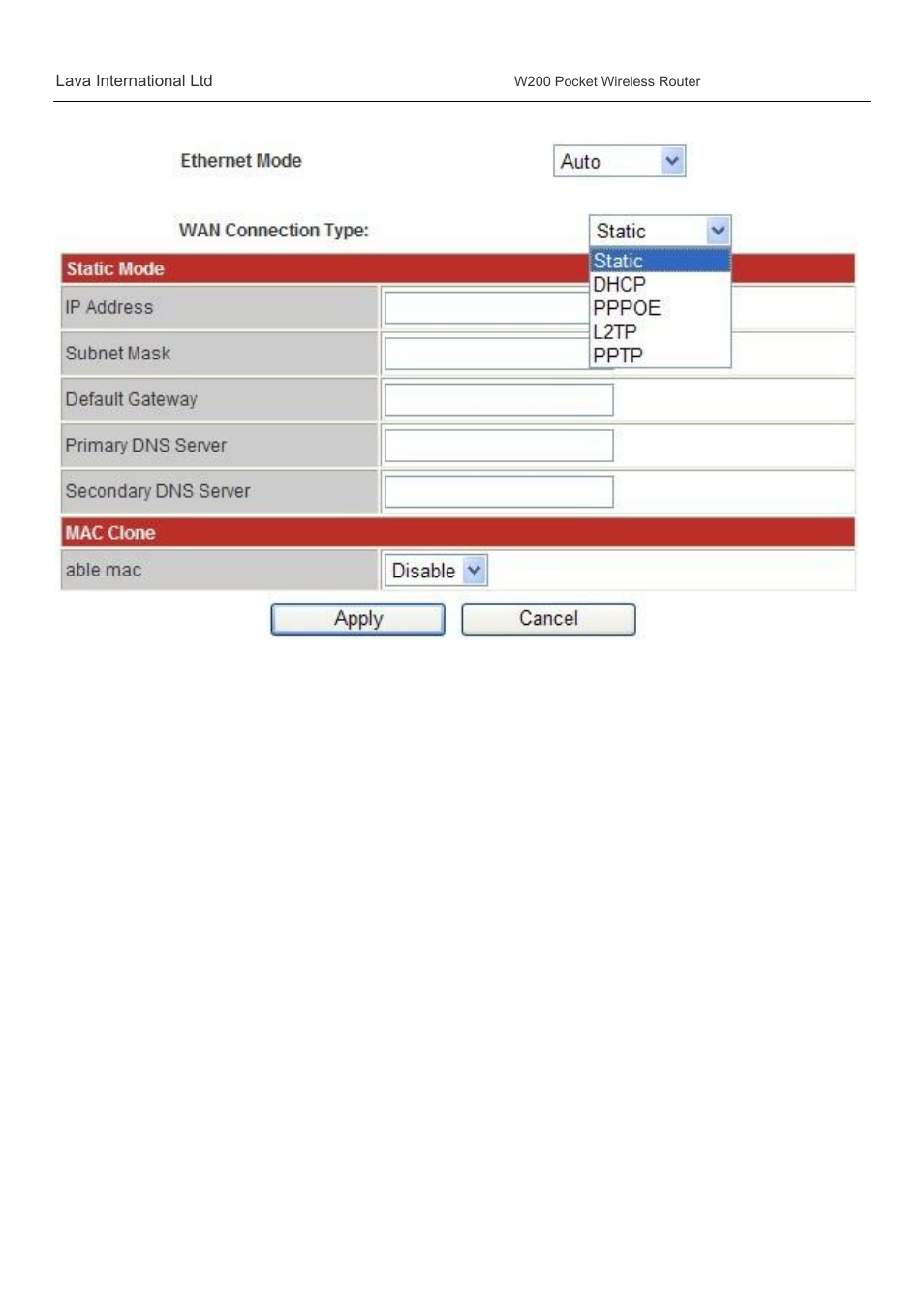 Lava Mobiles W200 User Manual | Page 6 / 12