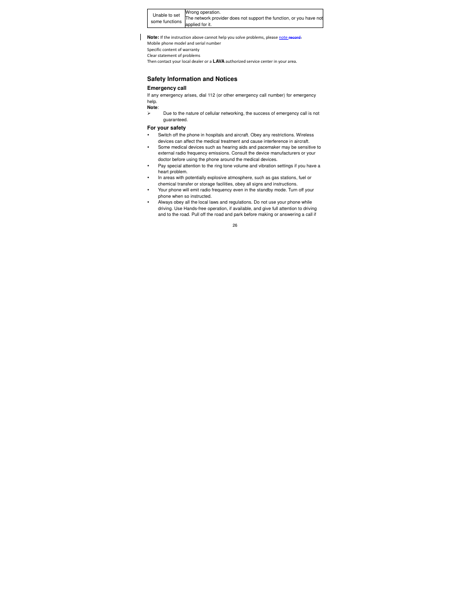 Lava Mobiles Iris 502 User Manual | Page 30 / 36