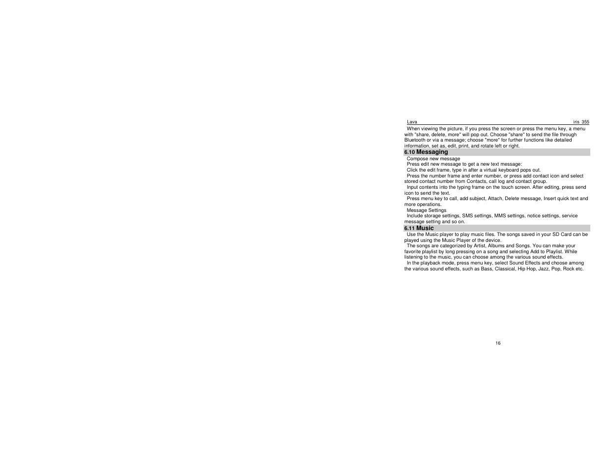Lava Mobiles Iris 355 User Manual | Page 19 / 38