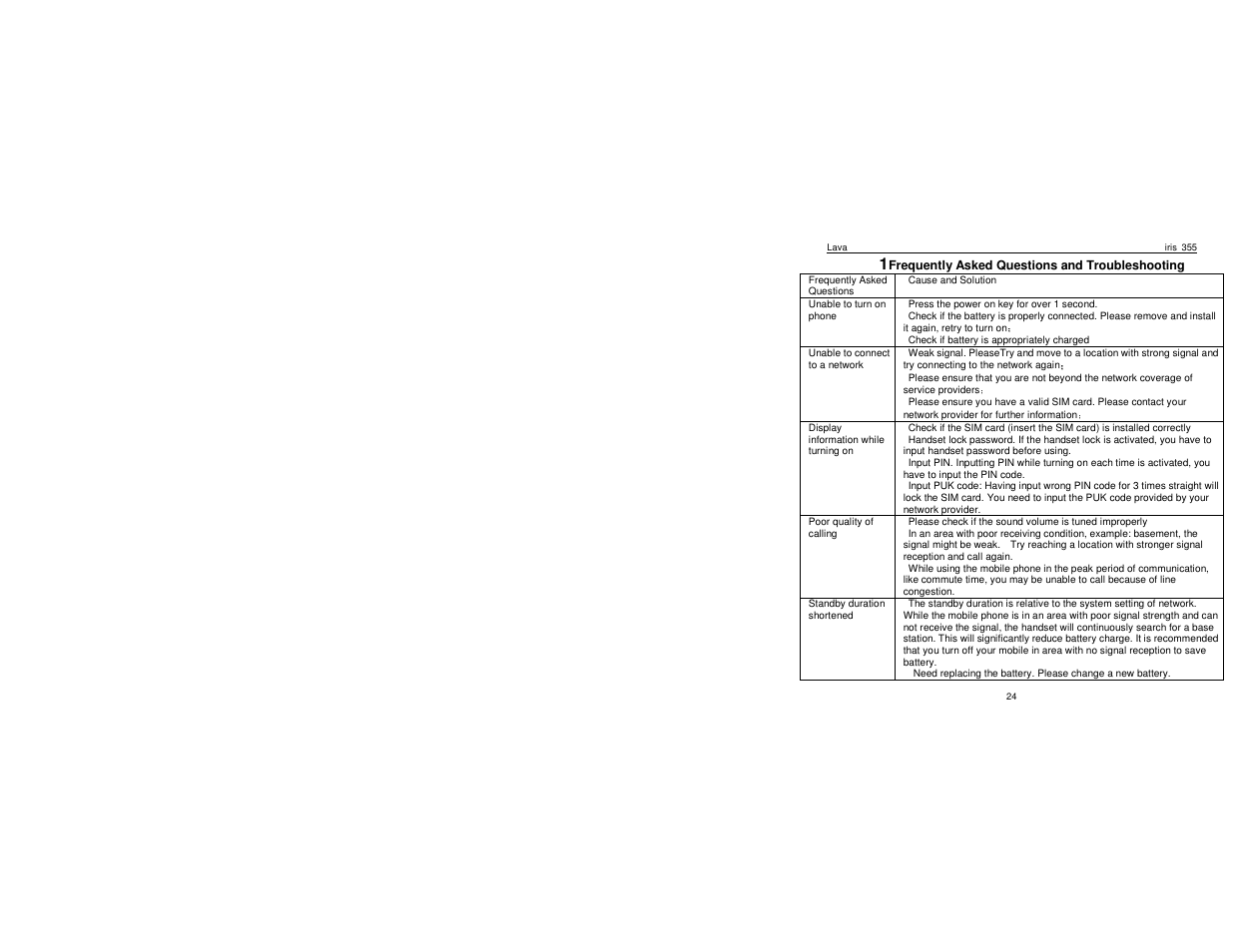 Lava Mobiles Iris 355 User Manual | Page 27 / 38