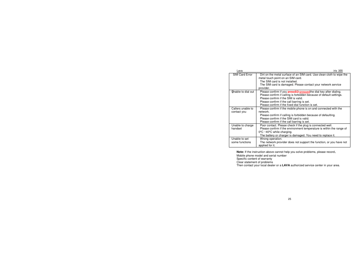 Lava Mobiles Iris 355 User Manual | Page 28 / 38