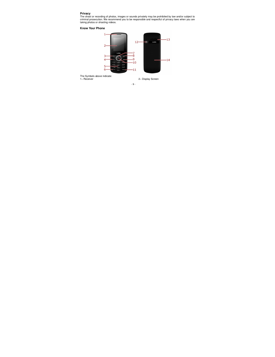 Lava Mobiles KKT 10 User Manual | Page 9 / 36