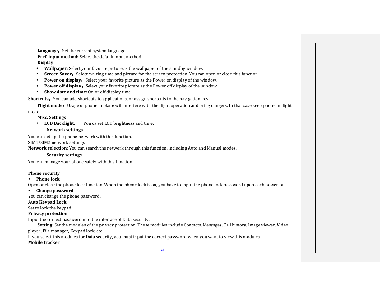 Lava Mobiles KKT 21 User Manual | Page 21 / 27