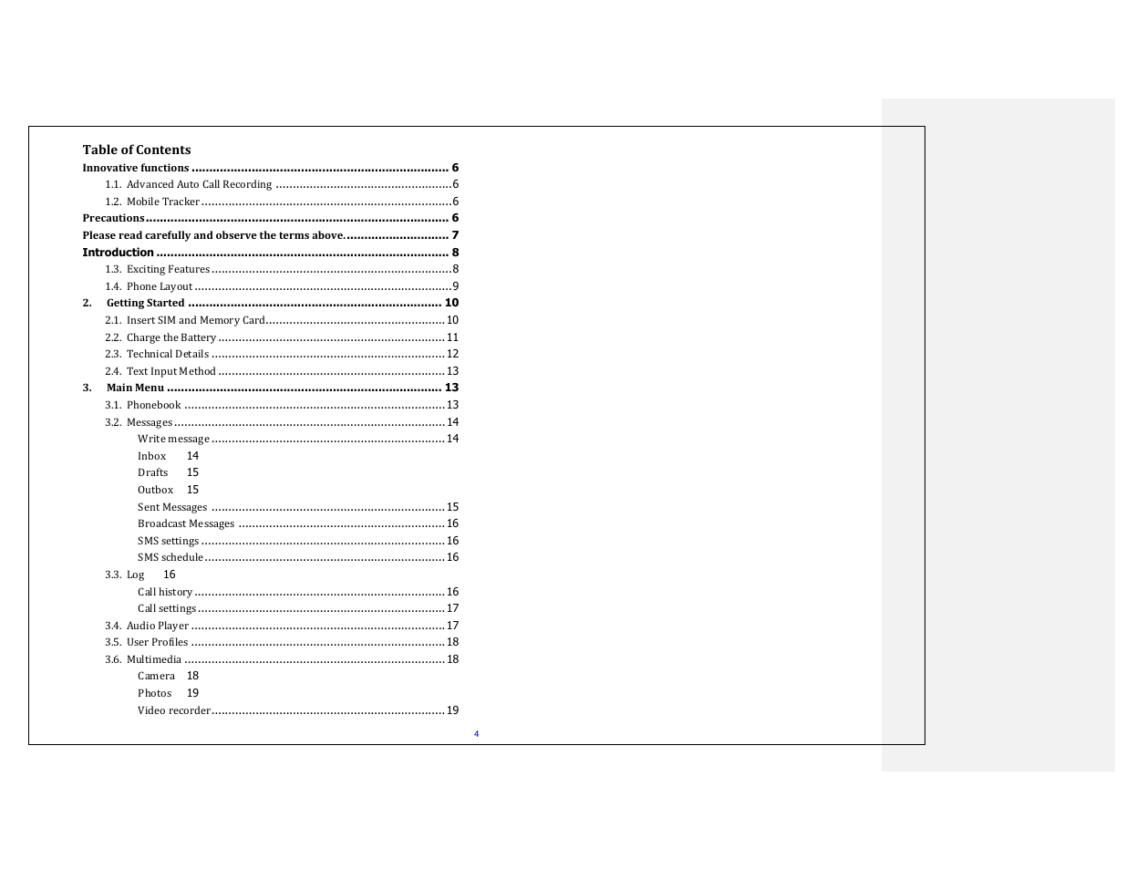 Lava Mobiles KKT 21 User Manual | Page 4 / 27