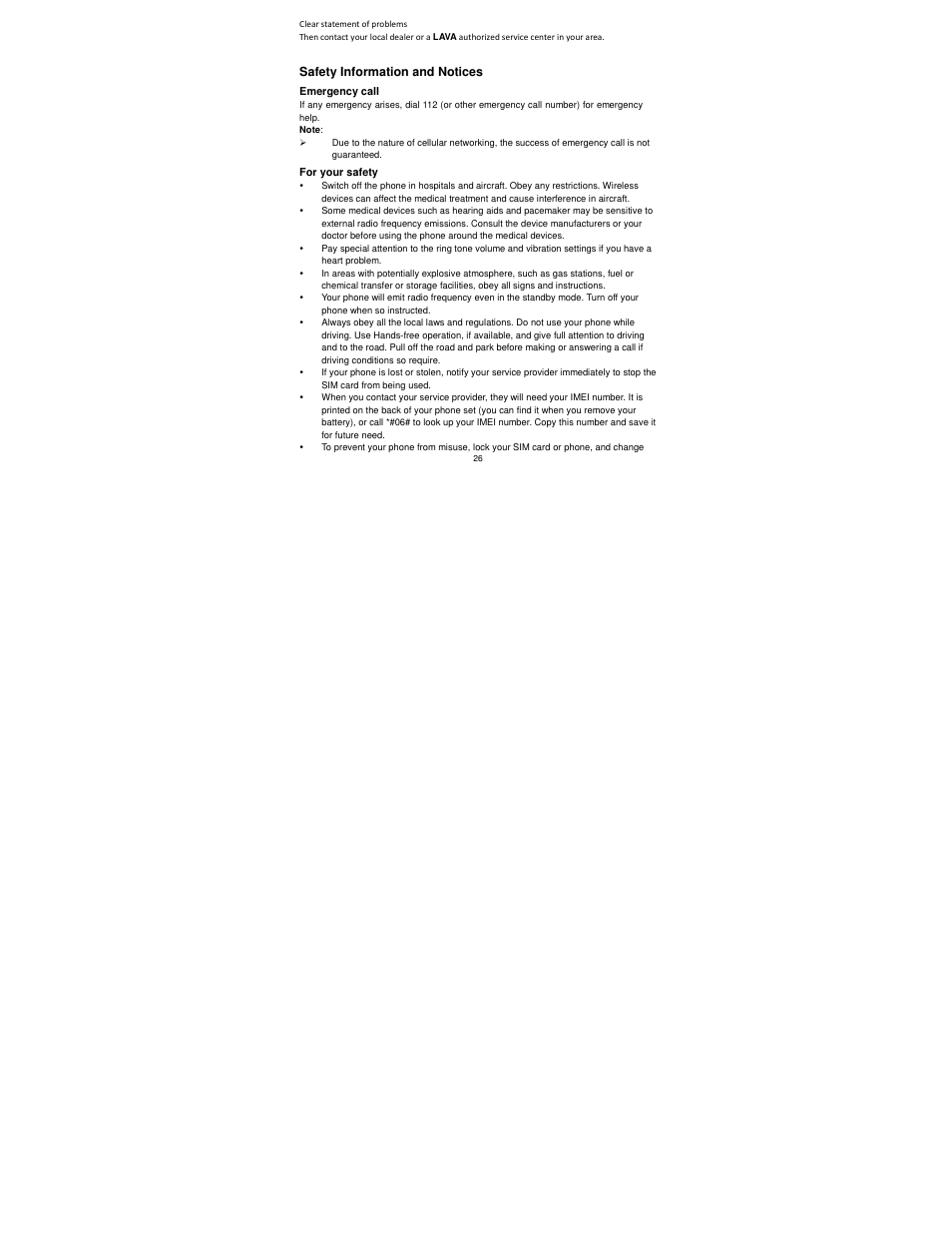 Lava Mobiles Iris 405 User Manual | Page 30 / 36