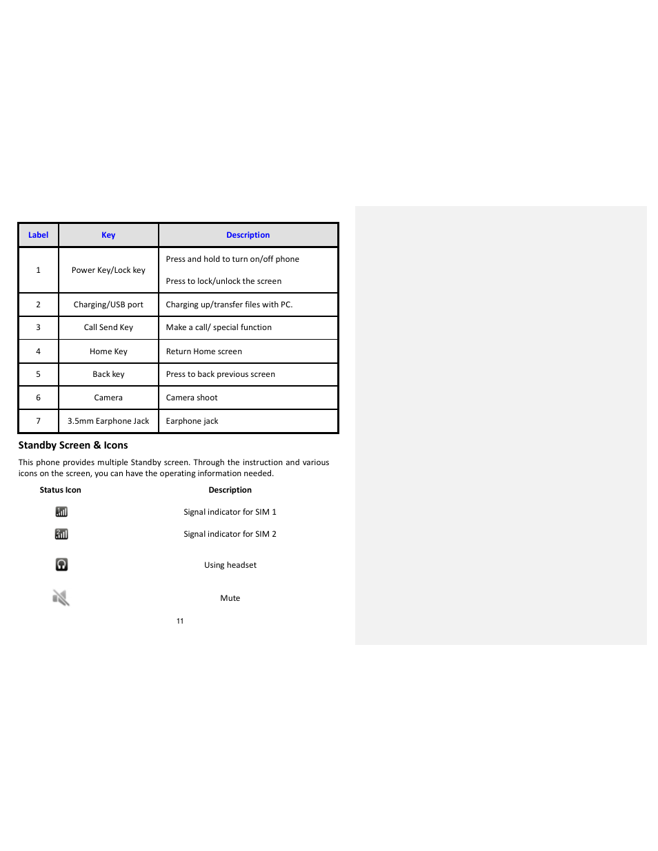 Lava Mobiles Discover 135 User Manual | Page 11 / 28