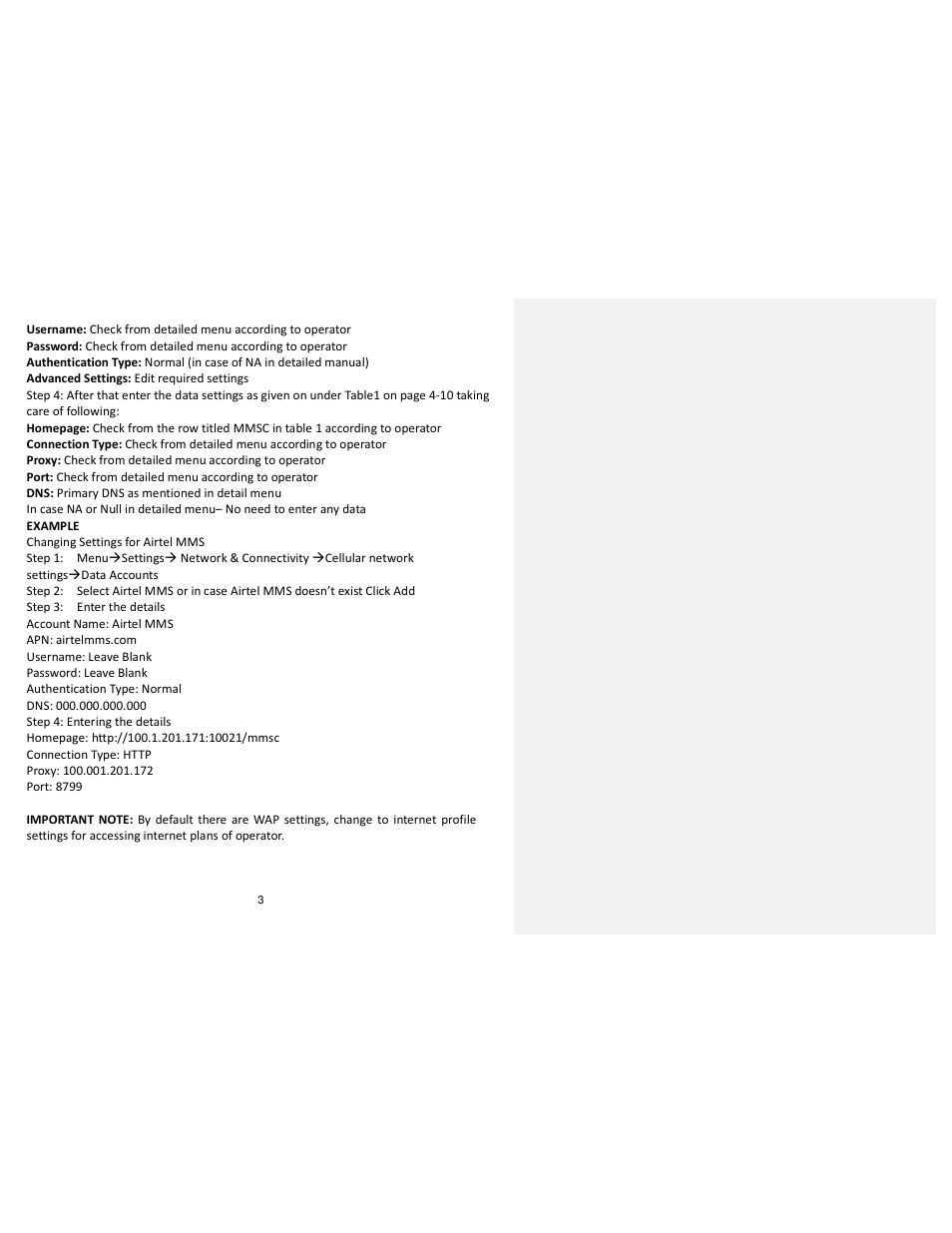Lava Mobiles Discover 135 User Manual | Page 3 / 28