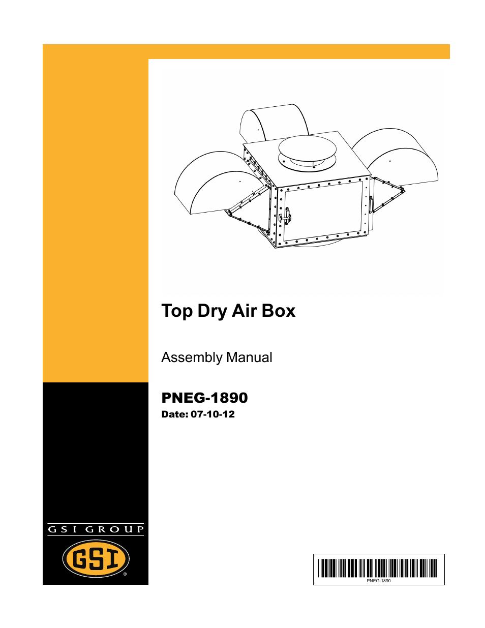 Grain Systems PNEG-1890 User Manual | 16 pages