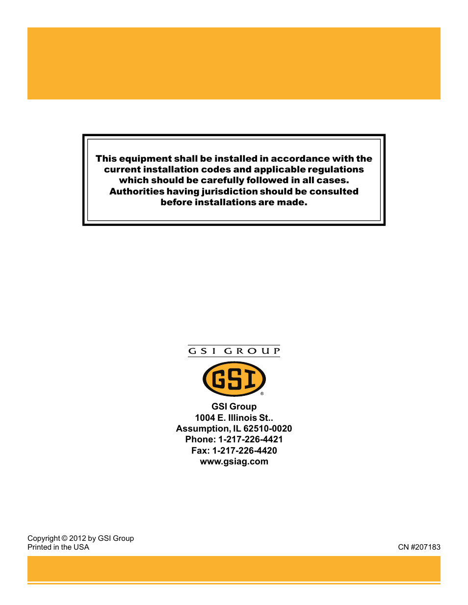 Grain Systems PNEG-1890 User Manual | Page 16 / 16