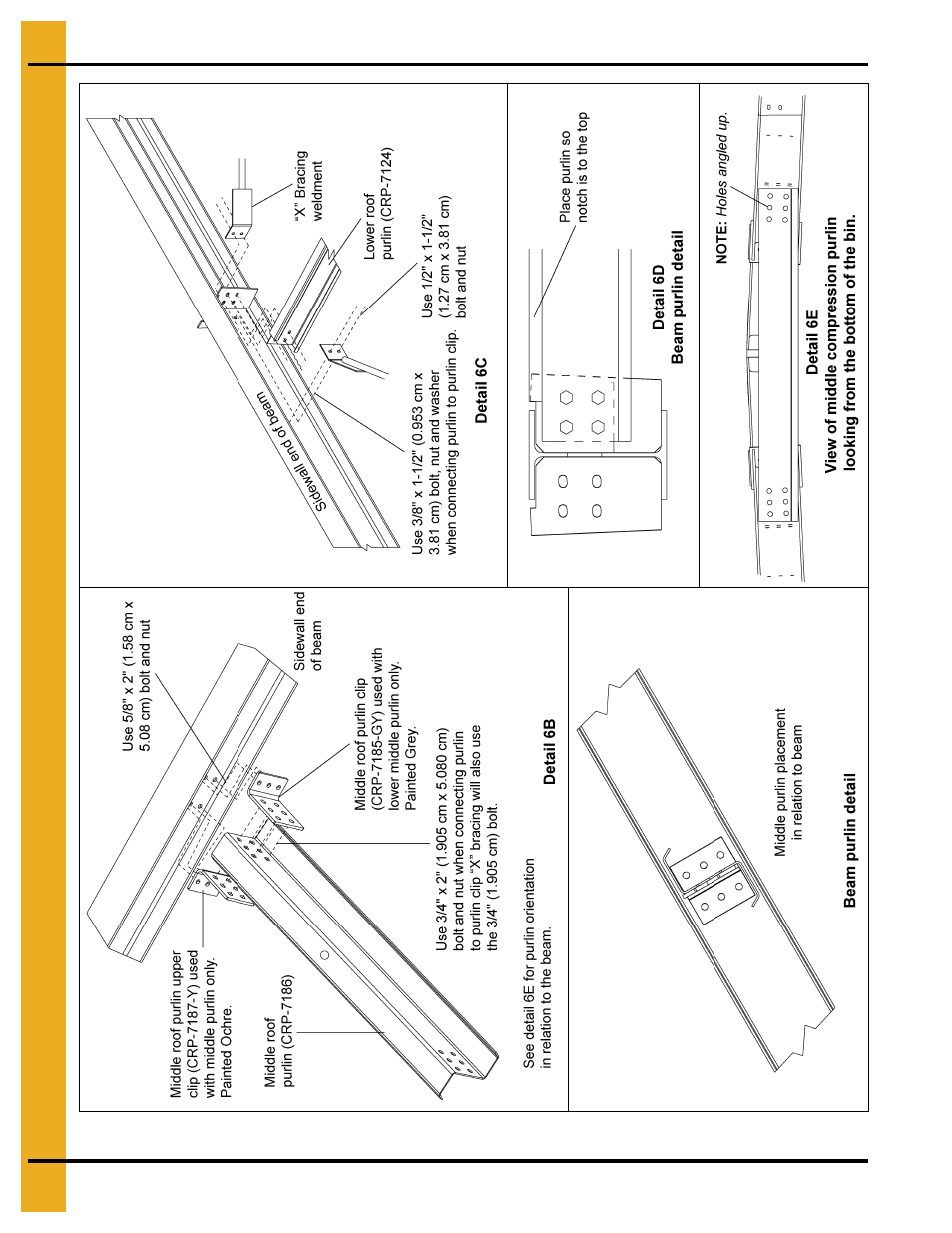 105' roof assembly instructions | Grain Systems Bin Accessories PNEG-1883 User Manual | Page 16 / 26