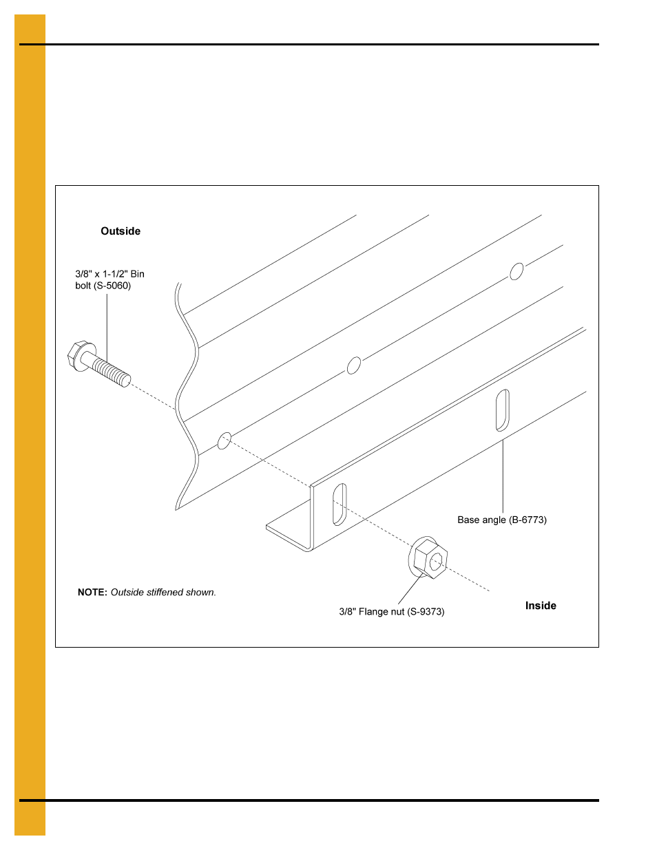 Installation, Chapter 7 installation, Base angle installation | Grain Systems Bin Accessories PNEG-1859 User Manual | Page 30 / 90