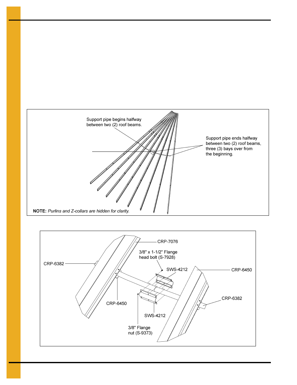 Lower flange brace instructions | Grain Systems Bin Accessories PNEG-1859 User Manual | Page 60 / 90