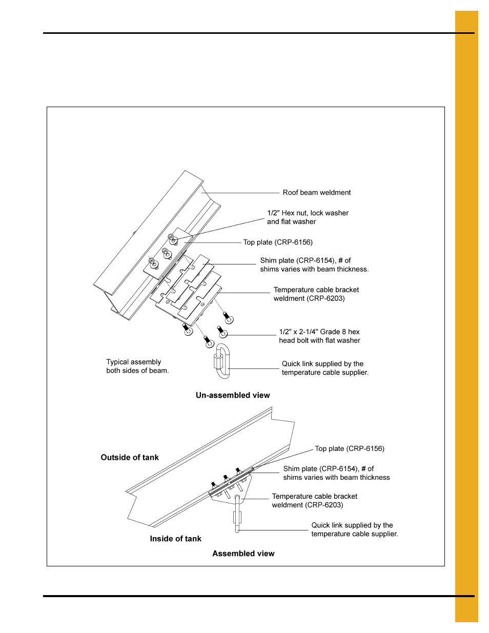 For te, 2.66" commercial tank accessories installation | Grain Systems Bin Accessories PNEG-1859 User Manual | Page 73 / 90