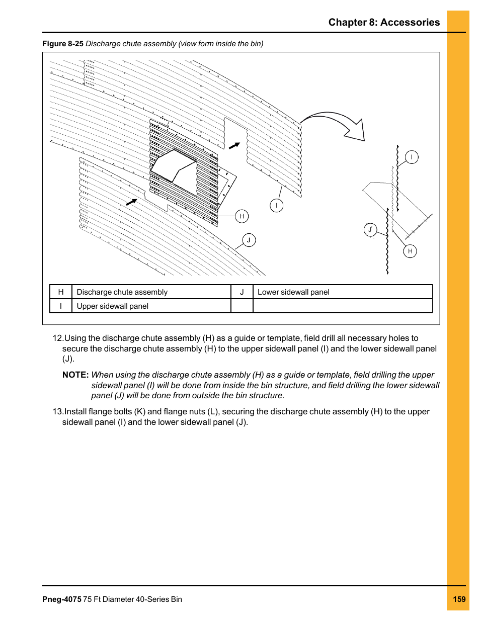 Chapter 8: accessories | Grain Systems Tanks PNEG-4075 User Manual | Page 159 / 168