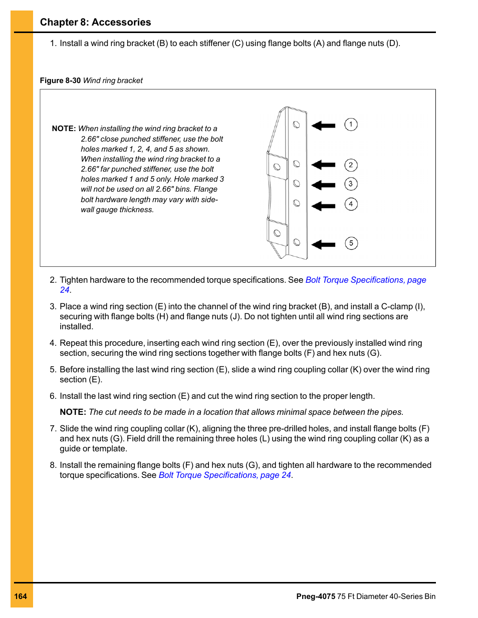 Grain Systems Tanks PNEG-4075 User Manual | Page 164 / 168