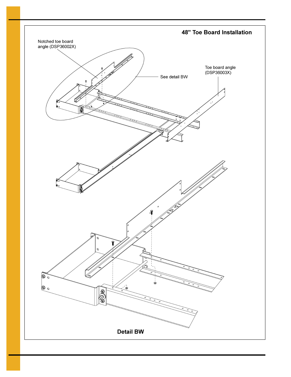 6 x 6 distributor platforms | Grain Systems Bucket Elevtors, Conveyors, Series II Sweeps PNEG-1842 User Manual | Page 100 / 114