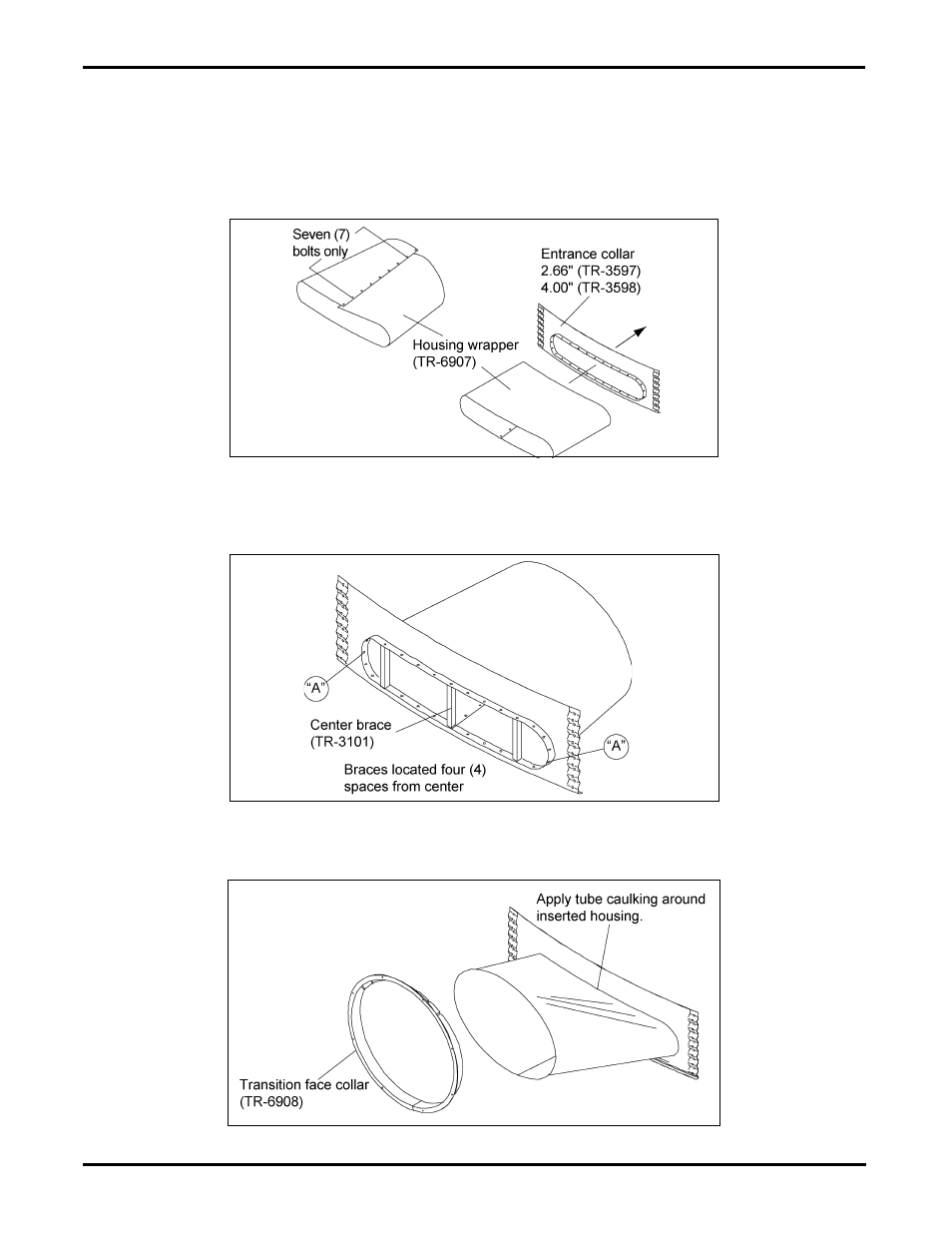 Transition instructions, Standard oval transition assembly | Grain Systems PNEG-838 User Manual | Page 3 / 4