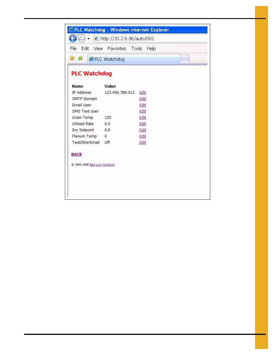 View logs | Grain Systems PNEG-1755 User Manual | Page 17 / 36