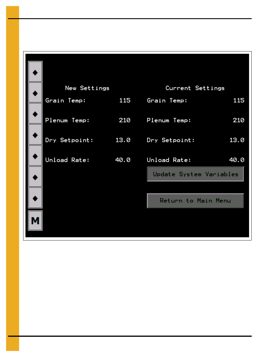 Email settings button | Grain Systems PNEG-1755 User Manual | Page 26 / 36