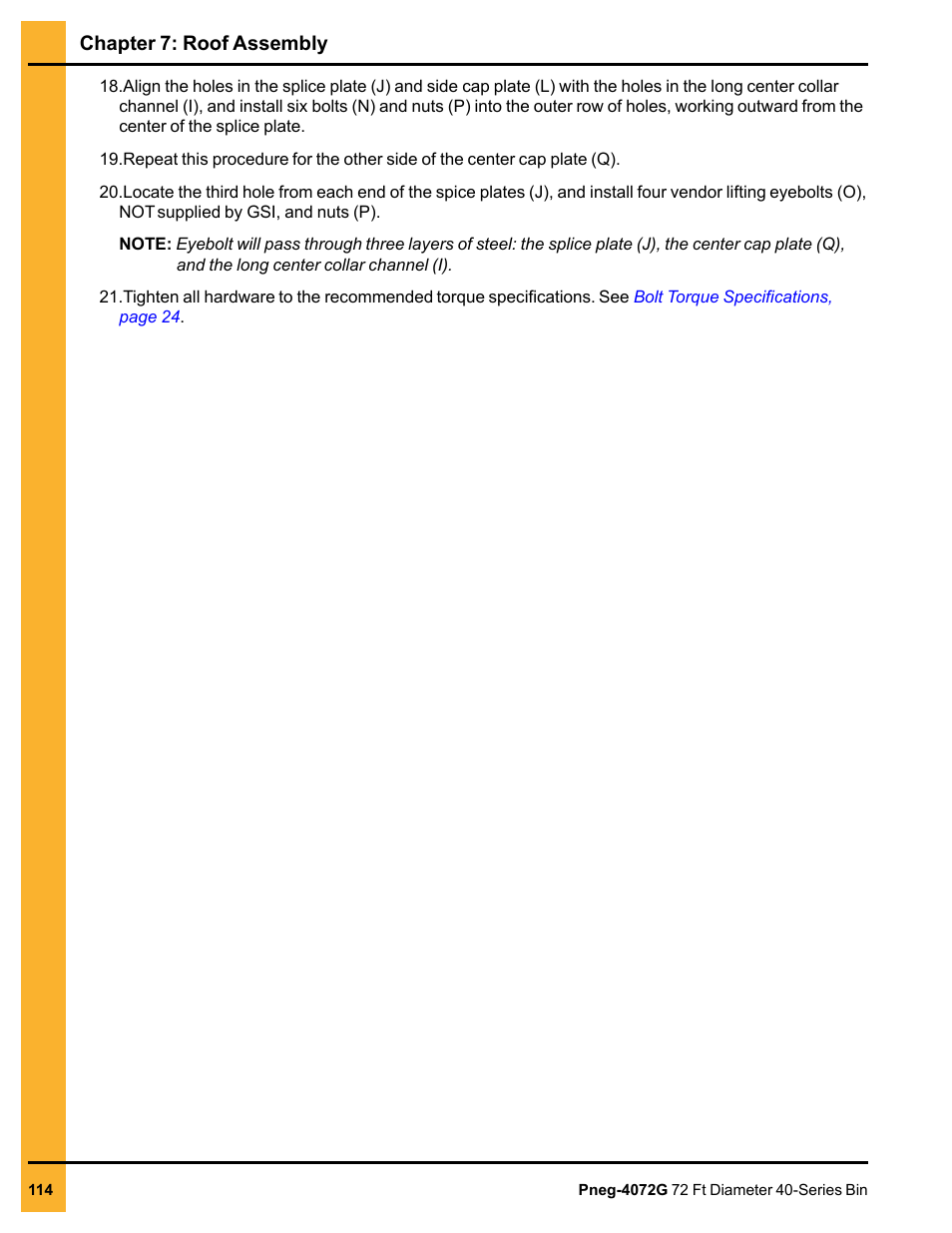 Grain Systems Tanks PNEG-4072G User Manual | Page 114 / 162