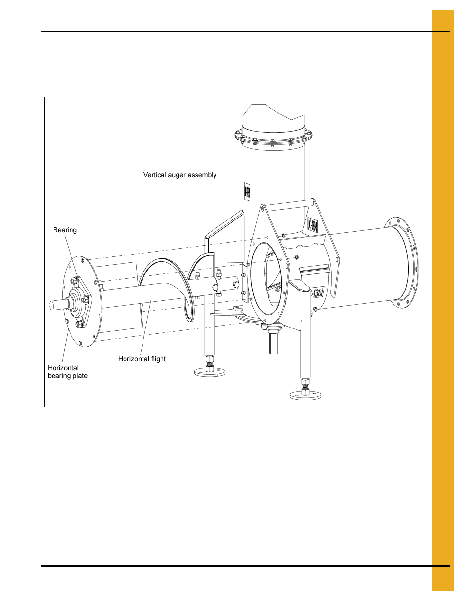 Installation, Chapter 3 installation, Preparing the vertical drive | Grain Systems Unload Augers PNEG-1556 User Manual | Page 9 / 58