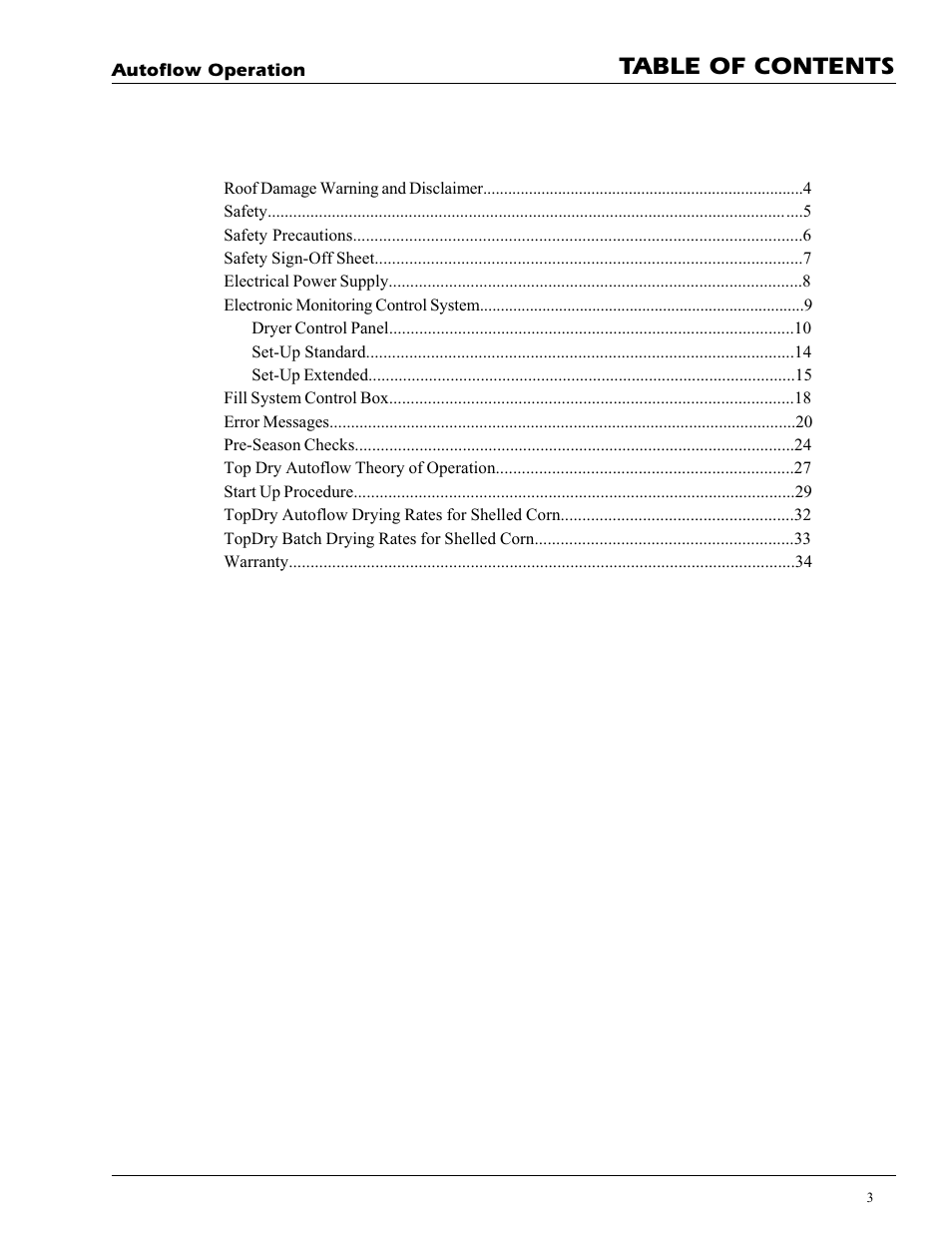 Grain Systems PNEG-728 User Manual | Page 3 / 47