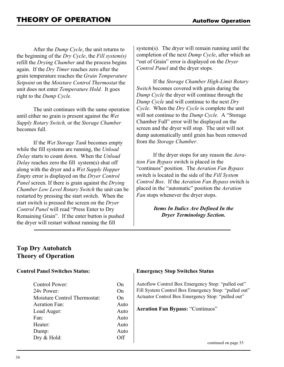 Theory of operation | Grain Systems PNEG-728 User Manual | Page 34 / 47