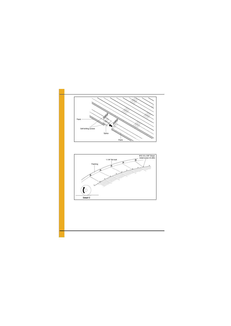 Flashing installation | Grain Systems Bin Flooring PNEG-1830 User Manual | Page 22 / 44