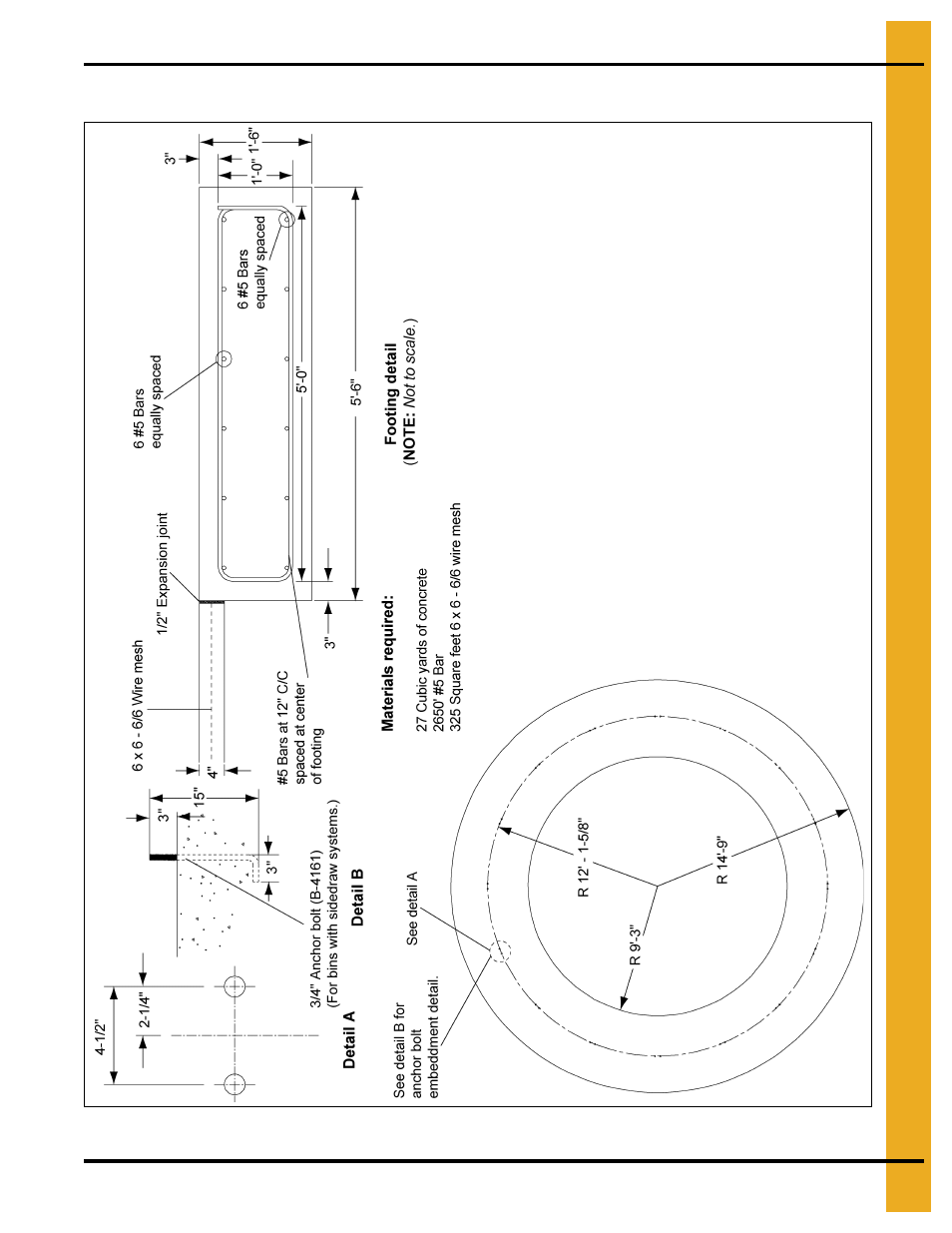 24' diameter fcht foundation, Fcht base plate layouts | Grain Systems Tanks PNEG-603 User Manual | Page 21 / 56