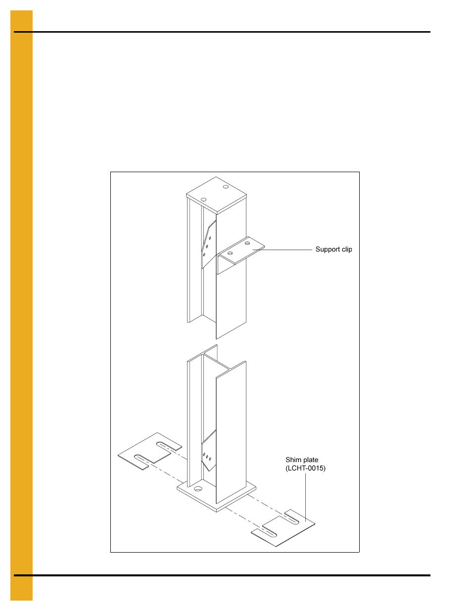 Hopper assembly, Chapter 6 hopper assembly | Grain Systems Tanks PNEG-603 User Manual | Page 24 / 56