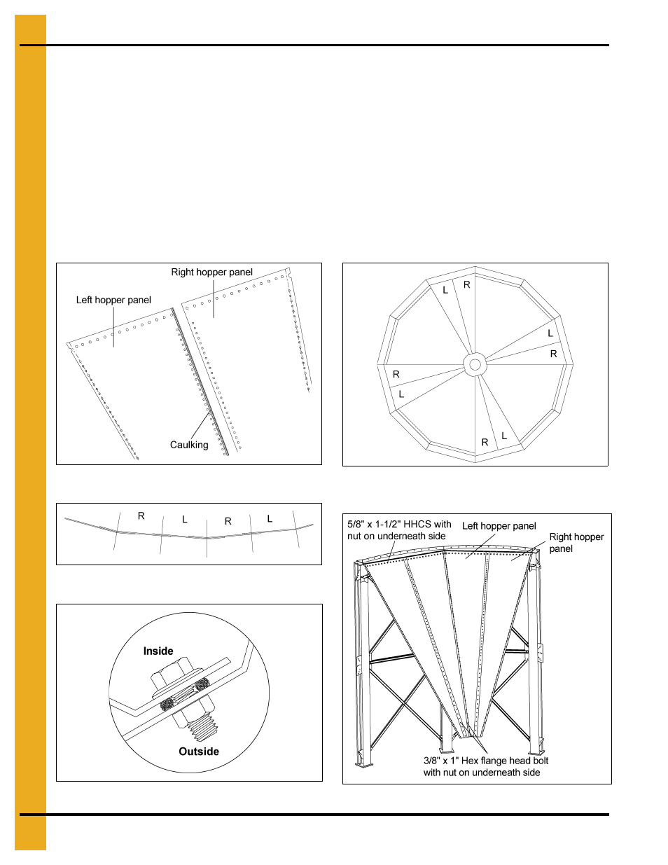 Hopper bottom | Grain Systems Tanks PNEG-603 User Manual | Page 26 / 56