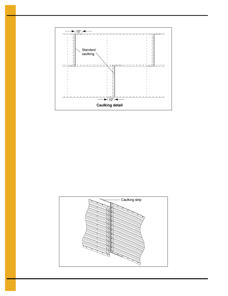 Caulking and bolting sidewall sheets | Grain Systems Tanks PNEG-603 User Manual | Page 38 / 56